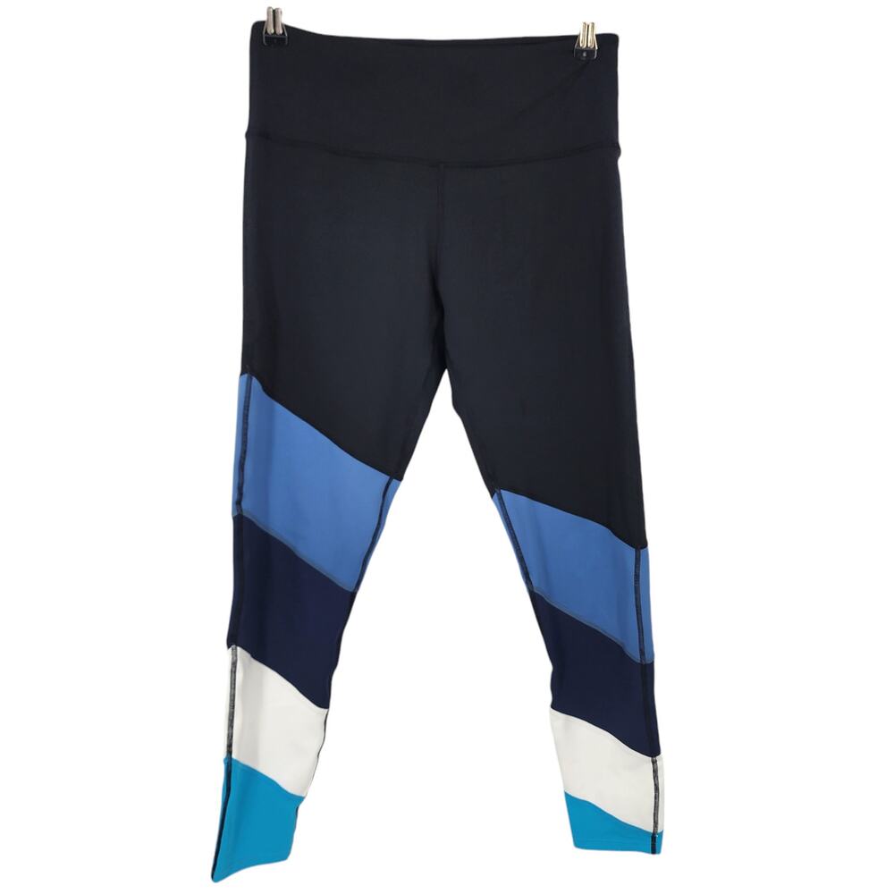 Urban Savage High Rise Compression Slash Colorblock Leggings Size Medium